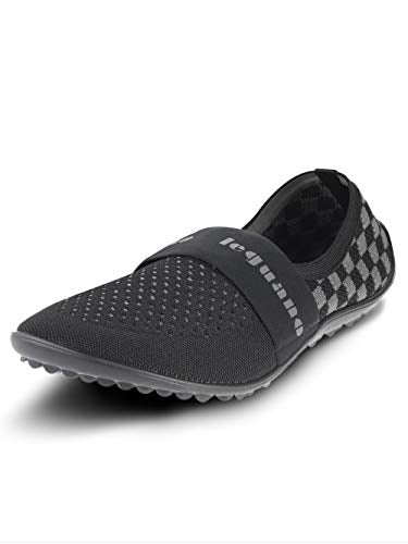 leguano Chess Pepper - das modische Slipper-Modell (42, schwarz-grau) im Sale