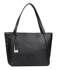 Thumbnail for Gabor bags Elfie Damen Shopper Umhängetasche Reißverschluss Klein Schwarz im Sale