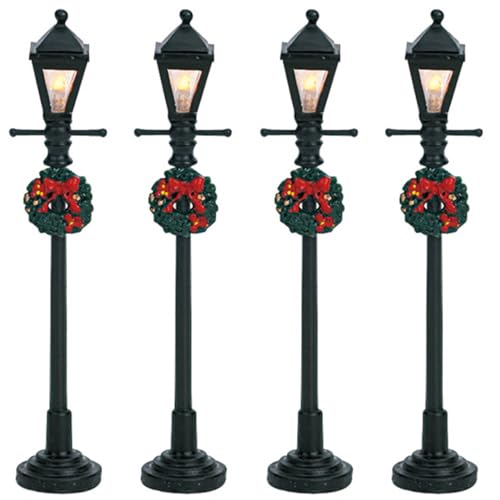 Lemax Christmas Gaslaternen/Straßenlaternen-Set 64498, 4,5 V batteriebetrieben, 4 Stück im Sale