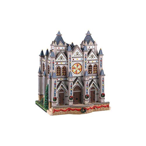 Lemax - Christmas at The Cathedral 05661 Kirche Kathedrale Weihnachtsdorf Winterdorf im Sale