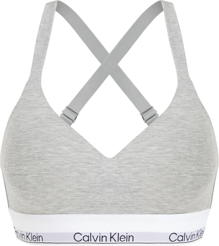 Calvin Klein Damen Lift Bralette ( Rolling Change) 000QF7900E, Grey (Grey Heather), im Sale