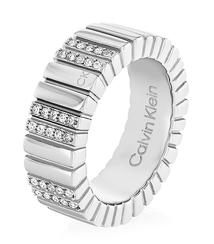 Calvin Klein ring für Damen Kollektion MINIMALISTIC METALS mit Kristallen - 35000440D im Sale