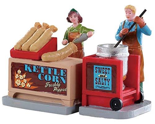 LEMAX - Kettle Corn Stand 92746 Figur Verkaufsstand Weihnachtsdorf Winterdorf im Sale