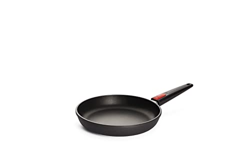 Woll Nowo Titanium Flachpfanne, Ø 28 cm, 5 cm hoch, mit abnehmbarem Stiel - Geeignet für Ceran, Gas, Elektro, Halogen - nicht induktionsgeeignet, Aluminiumguss, Antihaft-Versiegelung im Sale