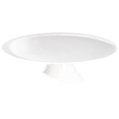 ASA Grande Tortenplatte, Keramik, weiß glänzend, 22.5x22.5x8 cm im Sale