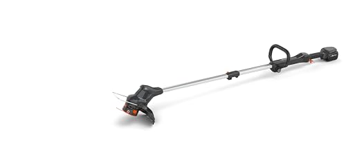 Husqvarna Aspire T28-P4A cordless grass trimmer with 18 V 2.5 Ah battery (P4A 18-B45) and charger (P4A 18-C70), electric lawn edger with line, brush cutter