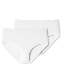 Thumbnail for Schiesser Damen 2 Pack Midi Slip Bio Baumwolle - 95/5 Organic Unterwäsche, Schwarz_174834, EU im Sale