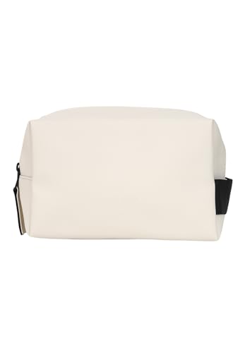 RAINS Clutch Wash Bag Small Elfenbein für Damen und Herren UNI, Weiß im Sale
