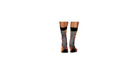 Thumbnail for Wigglesteps Premium Men's Calf-Length Socks – Uniquely Patterned, Colorful, and Stylishly Fun, Burning, 40.5-46 EU on Sale