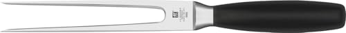 ZWILLING Four Star Meat Fork, Blade Length 18 cm, Special Stainless Steel, Ergonomic Plastic Handle, Black [Made in Germany] on Sale