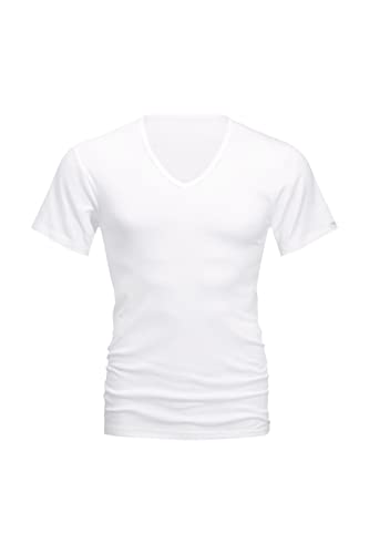 Mey Tagwäsche Serie Noblesse Herren Shirts 1/2 Arm Weiss L(6) im Sale