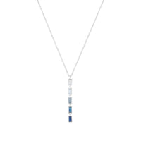 Thumbnail for s.Oliver Y-Collier 925 Sterling Silber Damen Halsschmuck, mit Zirkonia synth., 42+3 cm, Silber, Kommt in Schmuck Geschenk Box, 2031402 im Sale