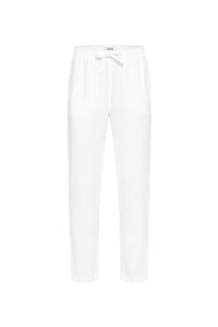 Thumbnail for SOCCX Damen Klassische Leinenhose mit Elastikbund Opticwhite im Sale