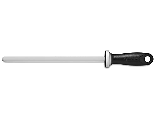 WÜSTHOF Keramik-Schärfstab 26 cm J3000, Schwarz / Silber im Sale