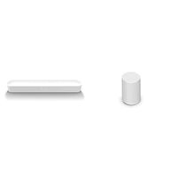 Thumbnail for Sonos Beam (Gen 2). Die smarte Soundbar für TV, Musik und mehr (Weiß) & Era 100. Eine Ikone, neu gemastert. Akustik der nächsten Generation Bluetooth. (Weiß) im Sale