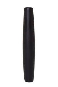 Thumbnail for VIVANNO Floor Vase for Decorative Branches Fiberglass Black Matt ISONDRA 80 on Sale