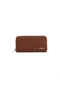 Thumbnail for Desigual Women's Accessories PU Long Bi-Fold Wallet, Brown im Sale