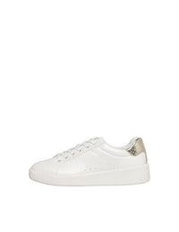 Thumbnail for ONLY SHOES Damen ONLSOUL-4 PU Sneaker, White/Detail:w. Gold, 41 EU im Sale