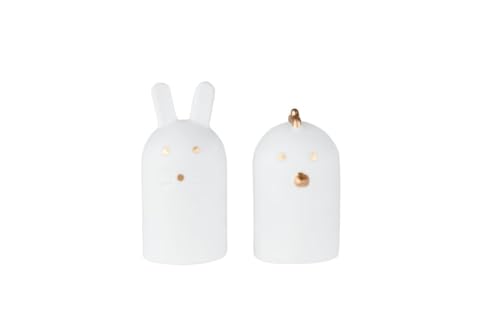 Räder Porzellanfiguren Hase und Huhn im Sale
