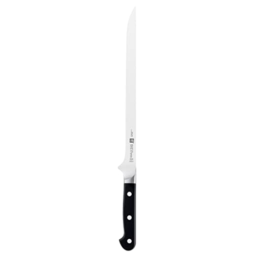 ZWILLING Pro ham knife, blade length: 26 cm, special stainless steel, plastic handle, black on sale
