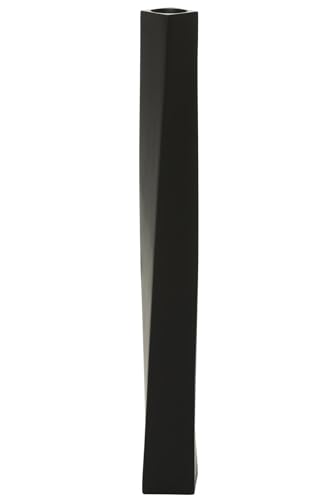 VIVANNO Floor Vase for Decorative Branches Fiberglass Black Matt HYDRON 100 on Sale