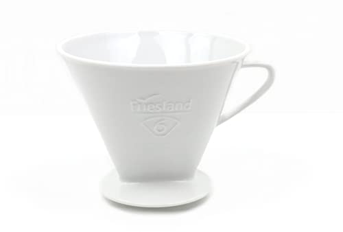 Friesland Kaffeefilter Gr. 6 Weiß Porzellan