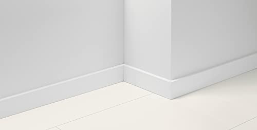 Parador Dekor-Sockelleiste SL 18 Uni weiß D001 Länge 2.20m im Sale
