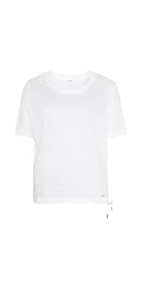 Thumbnail for Brax Damen Style Candice Linen Single Jersey Solid T-Shirt, Mint, 50 im Sale