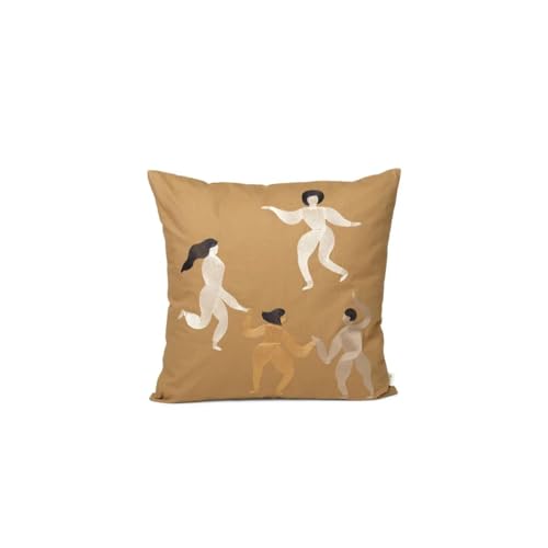 Ferm Living Free Cushion, Brown on Sale