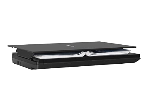 Canon LiDE 300 Scanner CanoScan Flachbettscanner DIN A4 (2.400 x 2.400 DPI, 4 Scantasten, Stromversorgung über USB, ca. 10 s/Farbseite 300 DPI, 48 Bit interne Farbtiefe), schwarz im Sale