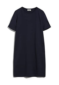 Thumbnail for ARMEDANGELS Damen Jerseykleid Regular Fit aus LENZING™ ECOVERO™ Mix MAAILANA Regular Fit Black im Sale