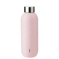 Thumbnail for Stelton Keep Cool Thermos Bottle - Thermo Drinking Bottle - Double-Walled Insulated Jug - Modern Design Thermo Mug for Water, Hot & Cold Drinks, Coffee, Tea - 0.6 Liters, Light Gray on Sale
