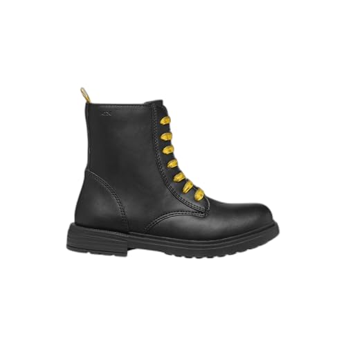 Geox J Eclair Girl D Ankle Boot, Black/Multicolor, EU on sale
