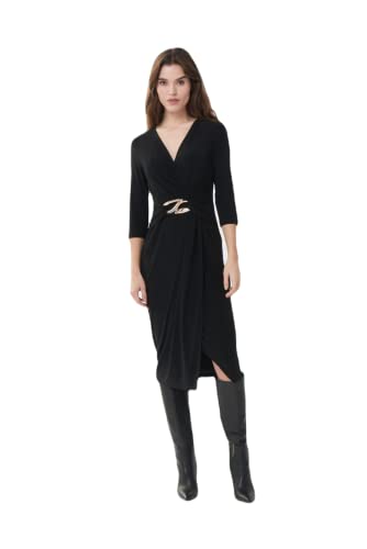 Joseph Ribkoff Dress 223121 | 46 | Black im Sale