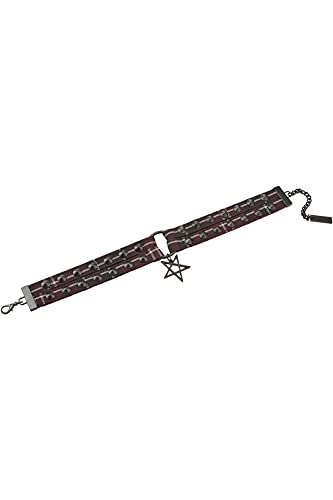 Killstar Choker - 90s Daze Blood Tartan im Sale