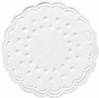 Duni Untersetzer 8lagig Tissue Uni weiß, ø 7,5 cm, 250 Stück im Sale