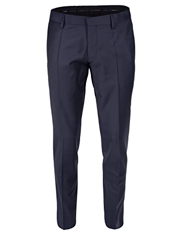 Roy Robson Herren Slim Anzughose, Blau (Dunkelblau 19), W40/L34(Herstellergröße: 110) im Sale