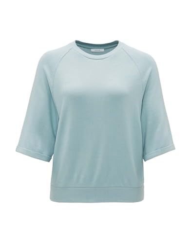 OPUS Damen Kurzarmshirt | Shirt SIKANNA Loose in Feinstrick Optik Mellow Rose, 42 im Sale