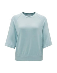 Thumbnail for OPUS Damen Kurzarmshirt | Shirt SIKANNA Loose in Feinstrick Optik Mellow Rose, 42 im Sale