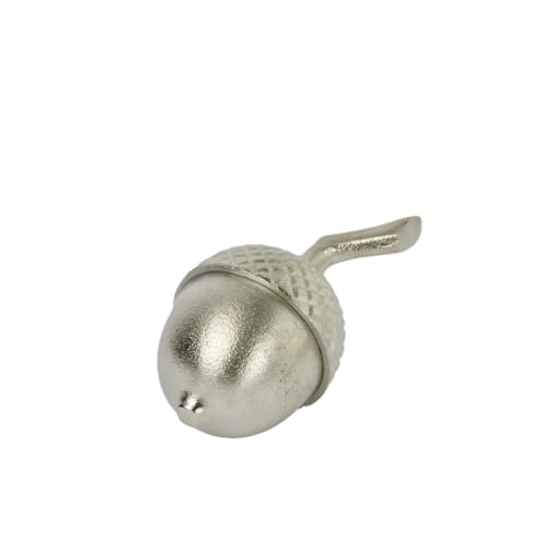 Lambert Nocciola Deko-Objekt Alu, antik Nickel L13, D7 cm im Sale