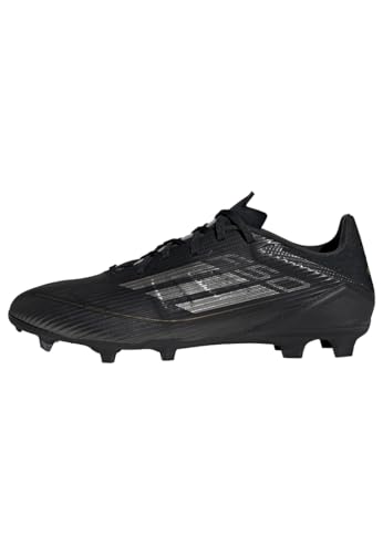adidas Unisex F50 League Football Boots Firm Ground Fußballschuhe, Core Black/Iron Metallic/Gold, 46 EU im Sale