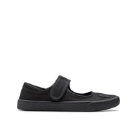 Thumbnail for Clarks Mädchen Heath Strap K Geschlossene Ballerinas, Black Fabric, 33 EU im Sale