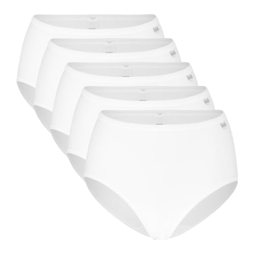 Speidel Speidel Baisc High-Waist Briefs, 5-Pack 9826 – White – UK 20 on Sale