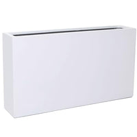 Thumbnail for VIVANNO Plant Pot Room Divider Slim Fiberglass White Matt - Weatherproof and Durable 50x90x20 cm on Sale