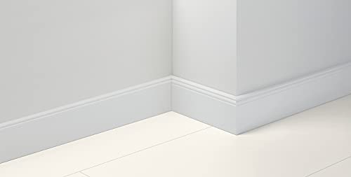 Parador Dekor-Sockelleiste HL 3 Uni weiß D001 Länge 2.20m im Sale