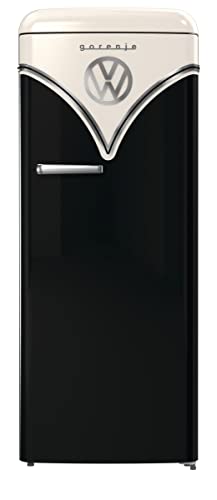 Gorenje Retro Collection OBRB 615 DR Retro – Kühl-Gefrierkombination / 152,5 cm/FrostLess/Schnellkühlfunktion/FreshZone/FastFreeze/Kühlteil 225 l/Gefrierteil 22 l/EEK D/Bordeauxrot im Sale