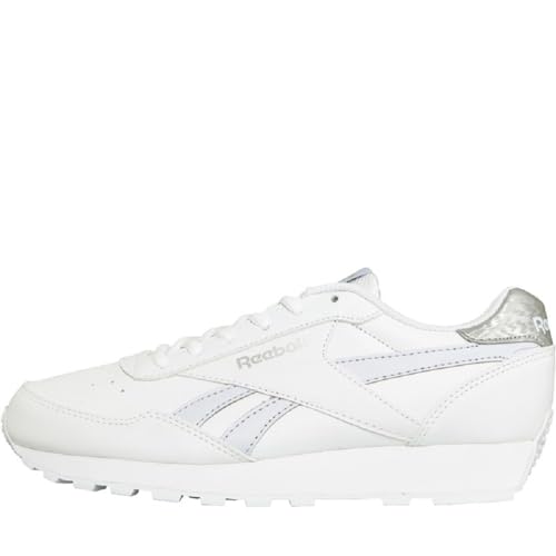 Reebok Women's Rewind Run Sneaker, White Pink Clay Barely Grey, 38 EU on sale