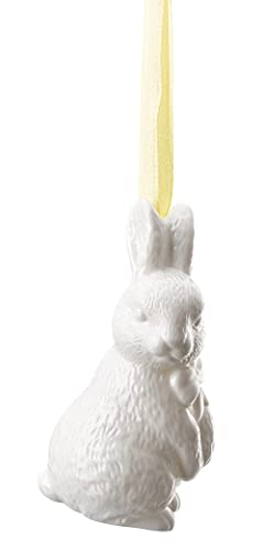 Osteranhänger Weiß Hase stehend im Sale