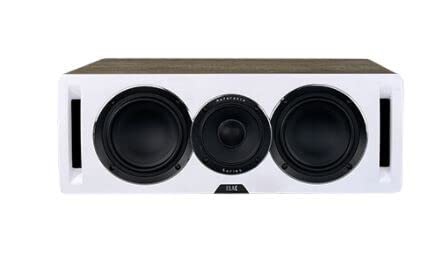 ELAC Uni-Fi Reference UCR5 Centerlautsprecher, Weiss/Holz im Sale