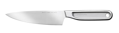Fiskars All Steel Tomatenmesser, Gesamtlänge: 24 cm, Japanischer Aichi-Hartstahl, 1062888 im Sale